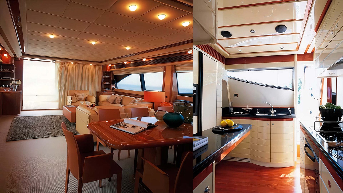 Аренда яхты Ferretti 881 Samara на Мальдивах